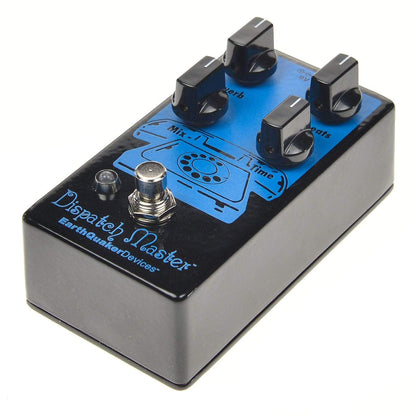 Earthquaker Devices Dispatch Master Digital Delay & Reverb Limited Edition Black/Blue v2 Effects and Pedals / Delay