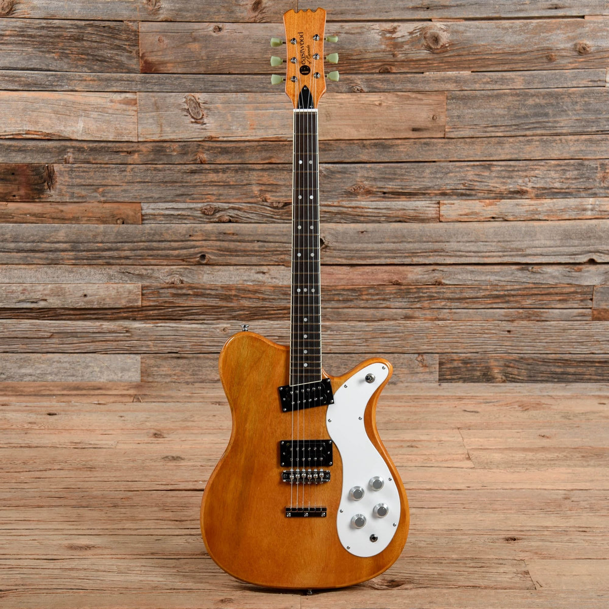 Eastwood Sidejack 300 Natural 2017 Electric Guitars / Solid Body