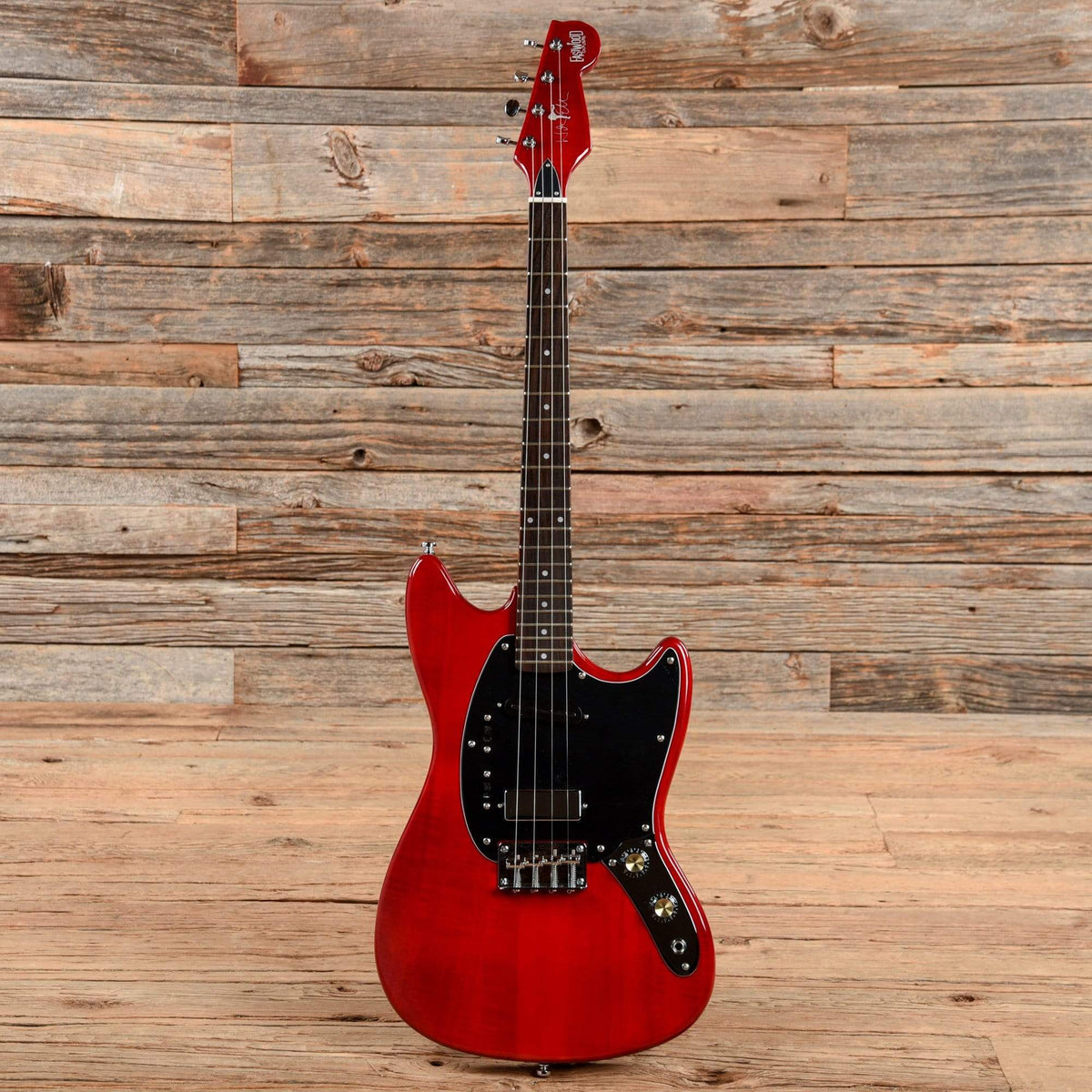 Eastwood Warren Ellis Tenor Baritone Cherry 2016 Electric Guitars / Solid Body