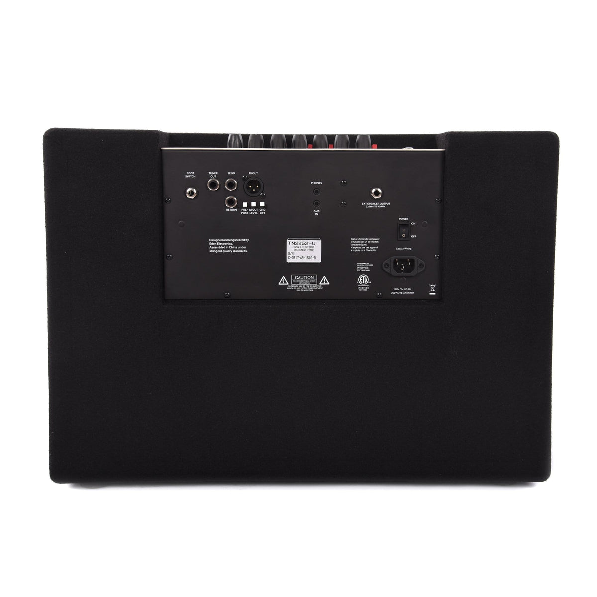 Eden Terra Nova 2252 2x10 225W Bass Combo Amp Amps / Bass Combos