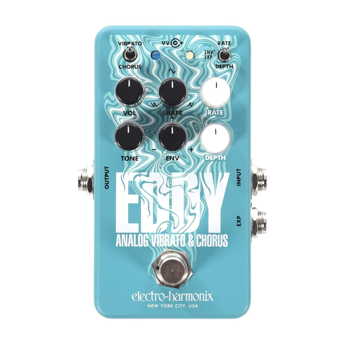 Electro-Harmonix Eddy Analog Vibrato & Chorus Pedal Effects and Pedals / Chorus and Vibrato