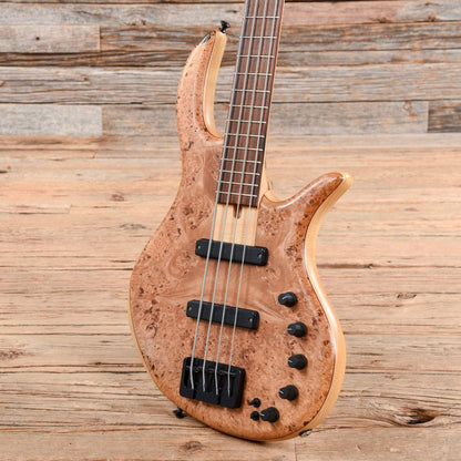 Elrick E-Volution Gold Series Maple Burl 2005 Bass Guitars / 4-String