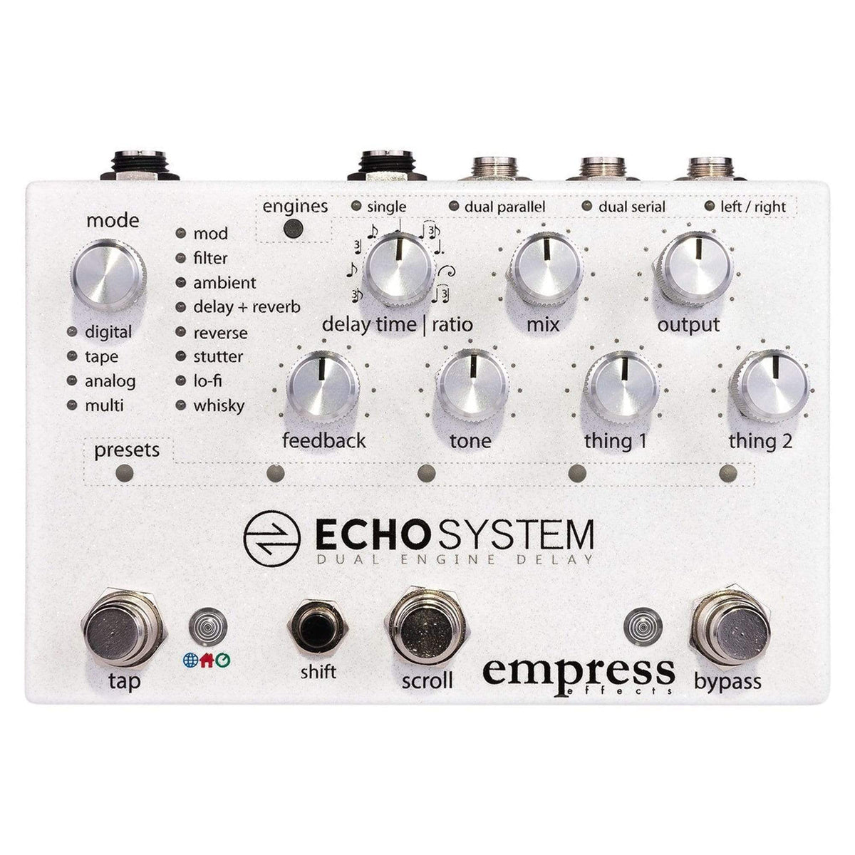 Empress Effects EchoSystem Dual Engine Delay Effects and Pedals / Delay