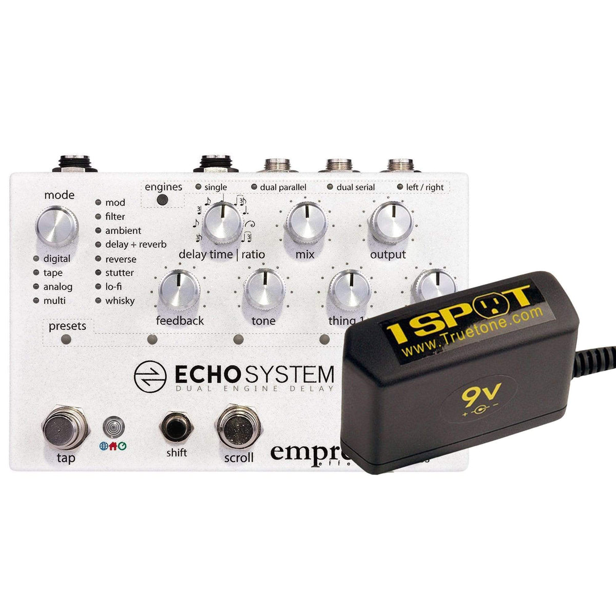 Empress Effects EchoSystem Dual Engine Delay Effects and Pedals / Delay