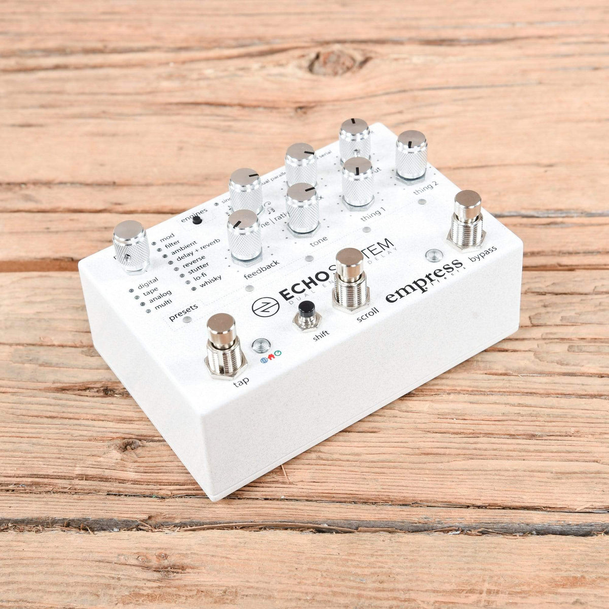 Empress Effects EchoSystem Dual Engine Delay Effects and Pedals / Delay
