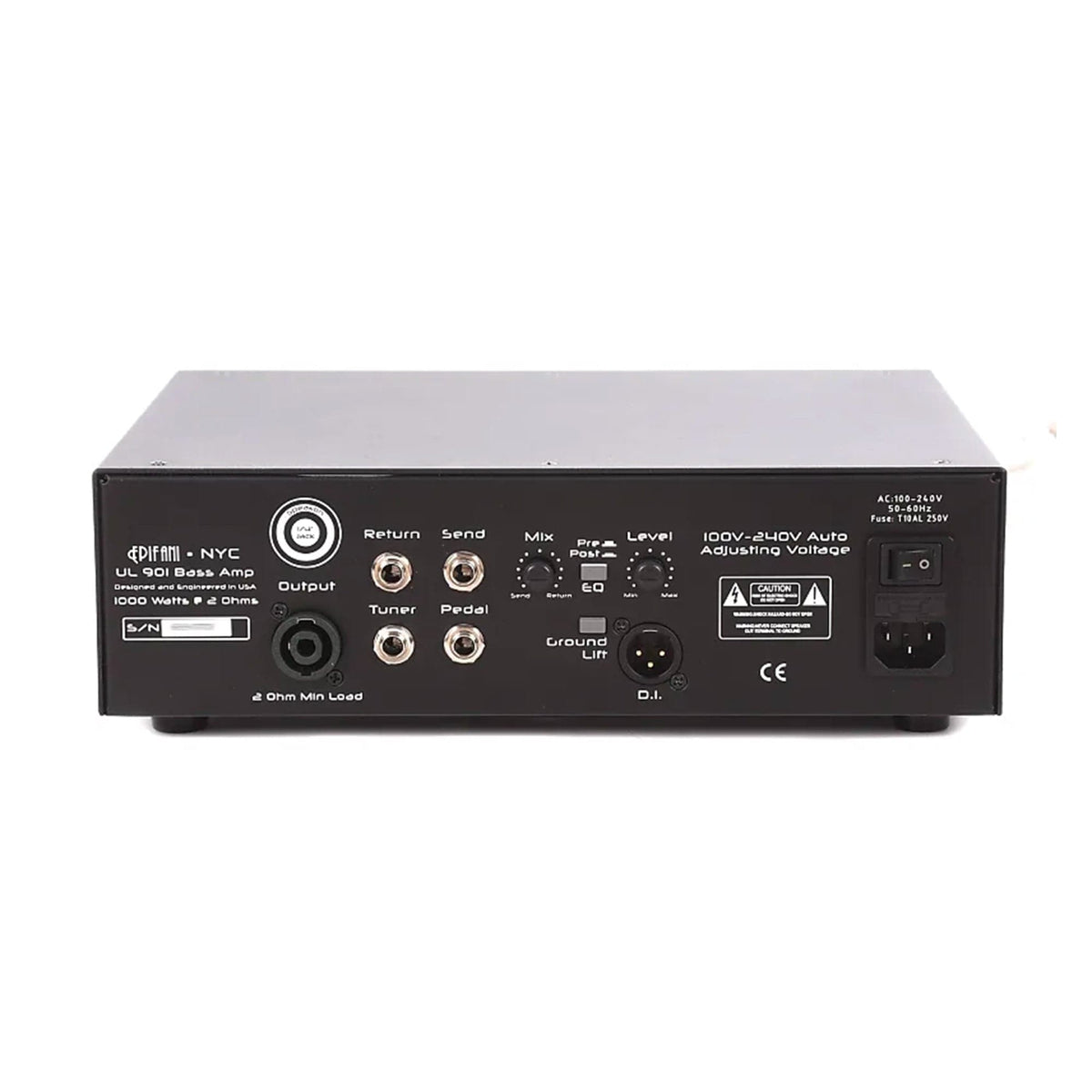 Epifani UL-901 1000W Bass Head 4 Ohms Amps / Bass Heads
