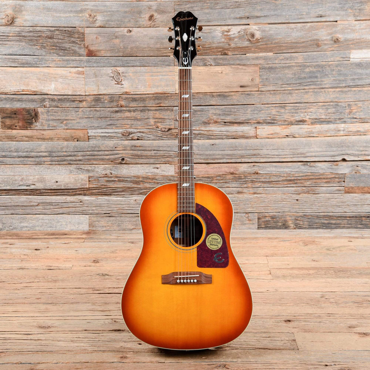 Epiphone Limited Peter Frampton "1964" Texan Premium Outfit w/Signed Certificate & LR Baggs DS-ELE Acoustic Guitars / Built-in Electronics