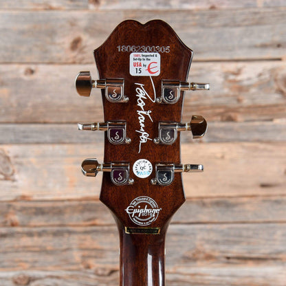 Epiphone Limited Peter Frampton "1964" Texan Premium Outfit w/Signed Certificate & LR Baggs DS-ELE Acoustic Guitars / Built-in Electronics