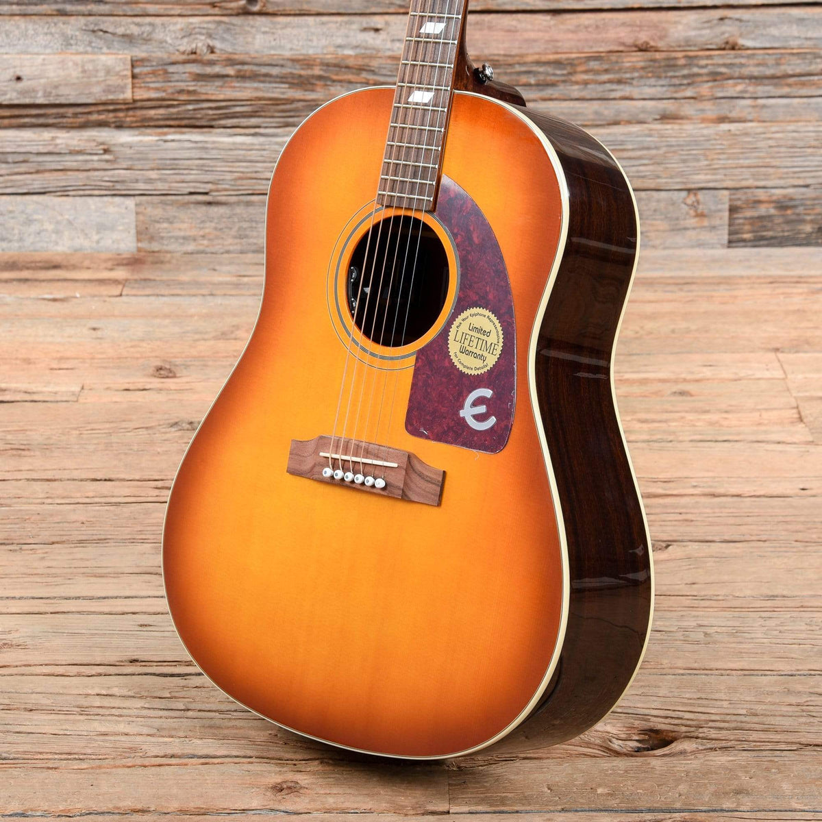 Epiphone Limited Peter Frampton "1964" Texan Premium Outfit w/Signed Certificate & LR Baggs DS-ELE Acoustic Guitars / Built-in Electronics