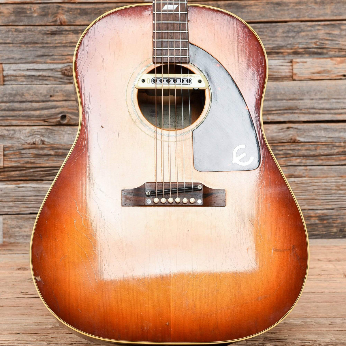 Epiphone FT-79 Texan Sunburst 1965 Acoustic Guitars / Dreadnought