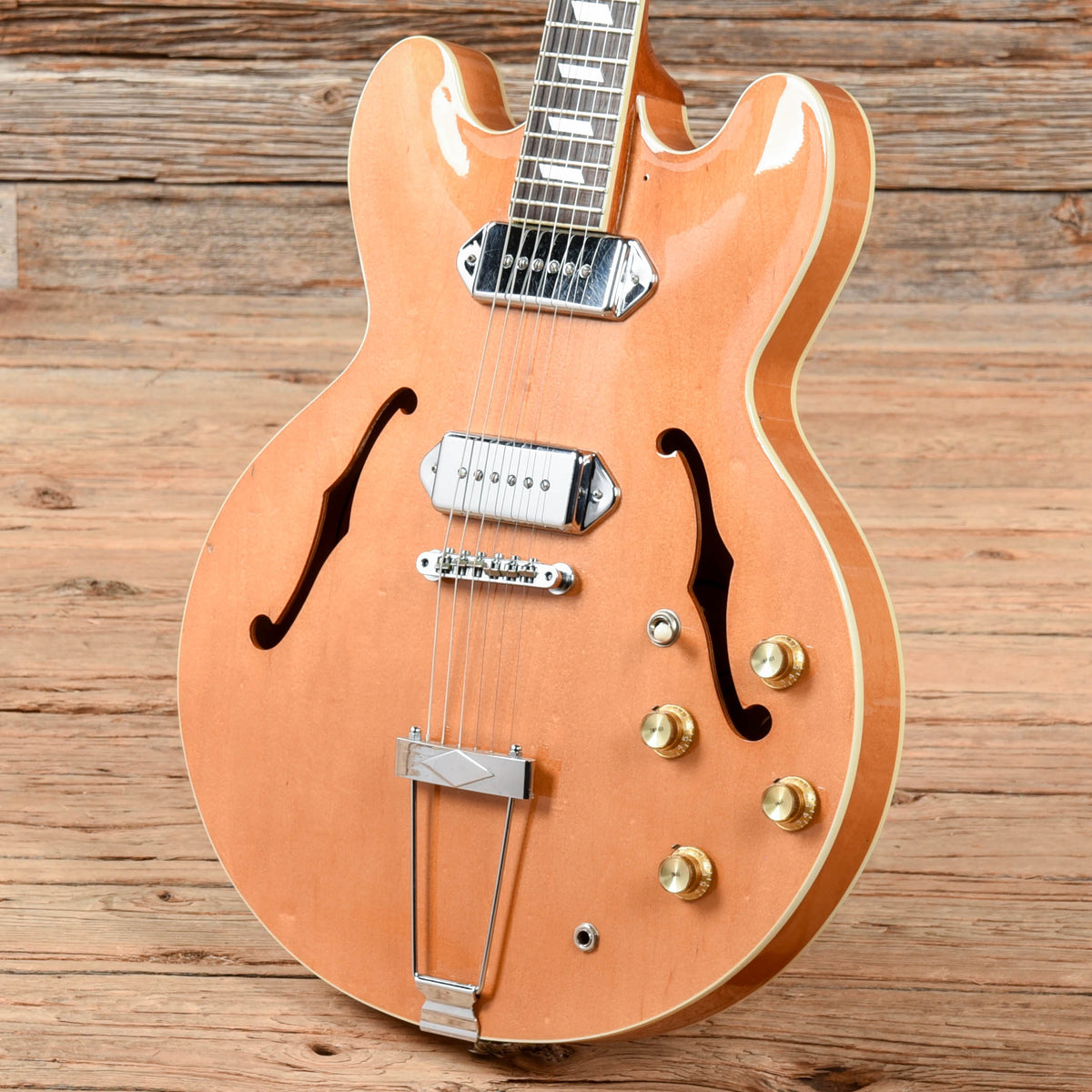 Epiphone Casino Reissue Natural 1997 Electric Guitars / Hollow Body