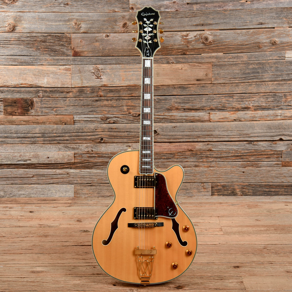 Epiphone Joe Pass Signature Emperor II Natural 2011 Electric Guitars / Hollow Body