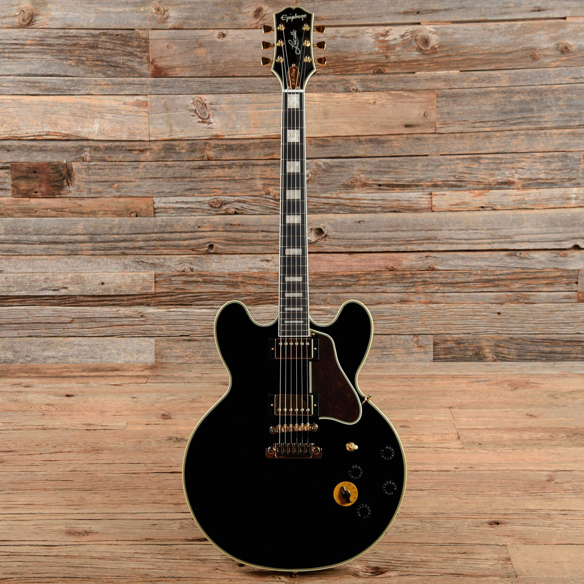 Epiphone B.B. King "Lucille" Ebony Electric Guitars / Semi-Hollow