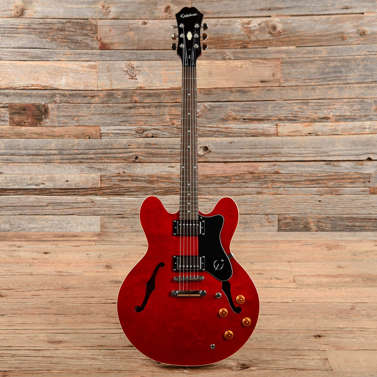 Epiphone Dot Cherry 2009 Electric Guitars / Semi-Hollow