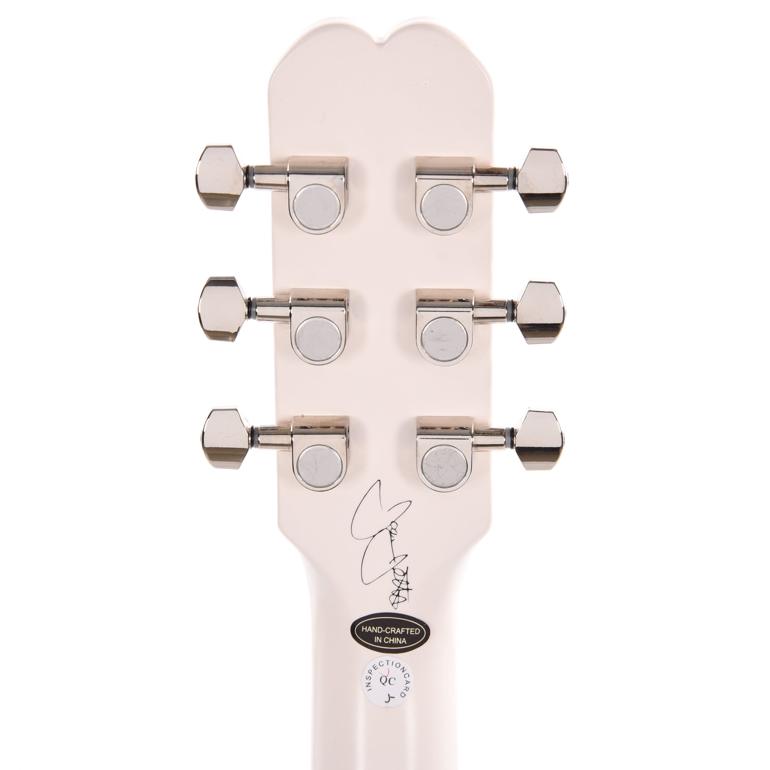 Epiphone Joan Jett Signature Olympic Special Worn White Electric Guitars / Solid Body