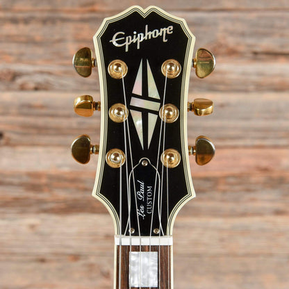 Epiphone Les Paul Custom Black 2006 Electric Guitars / Solid Body