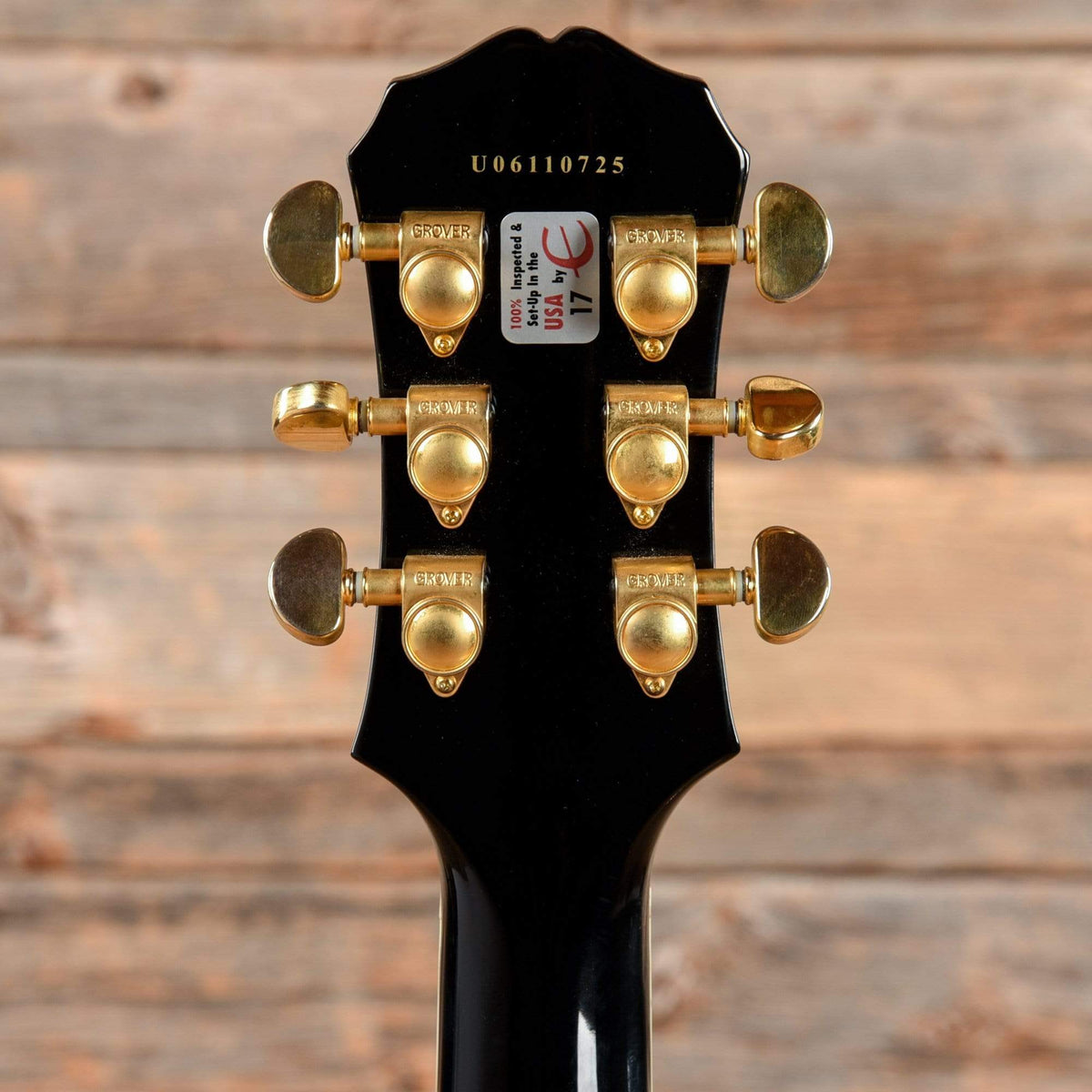 Epiphone Les Paul Custom Black 2006 Electric Guitars / Solid Body