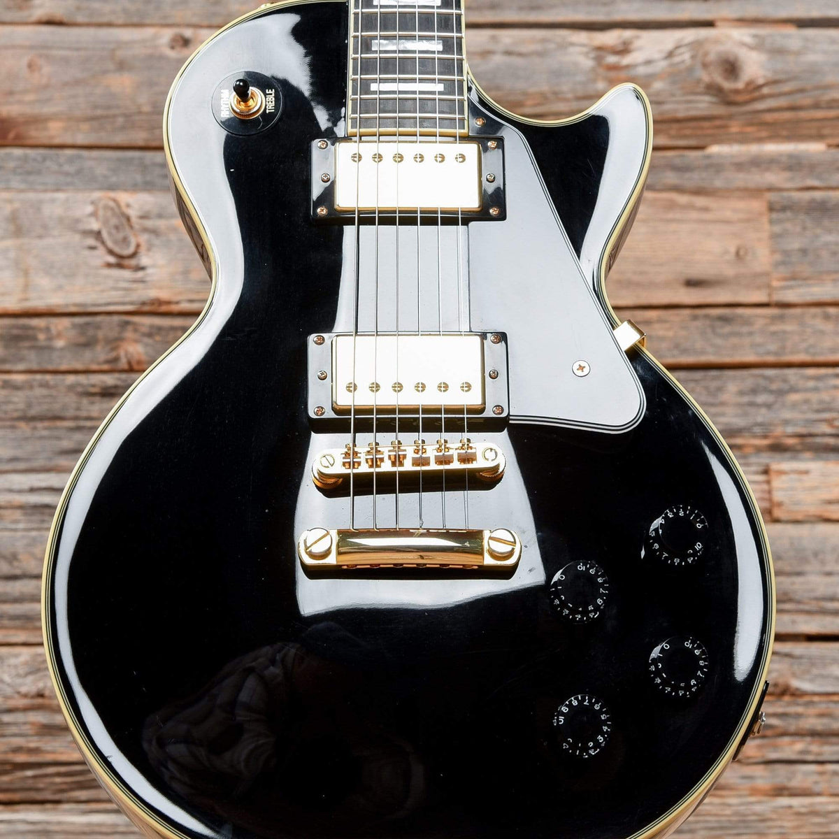 Epiphone Les Paul Custom PRO Black 2017 Electric Guitars / Solid Body