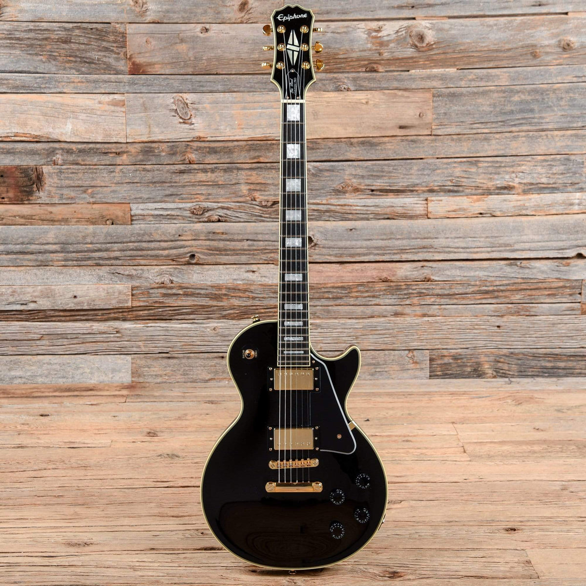 Epiphone Les Paul Custom PRO Black 2017 Electric Guitars / Solid Body