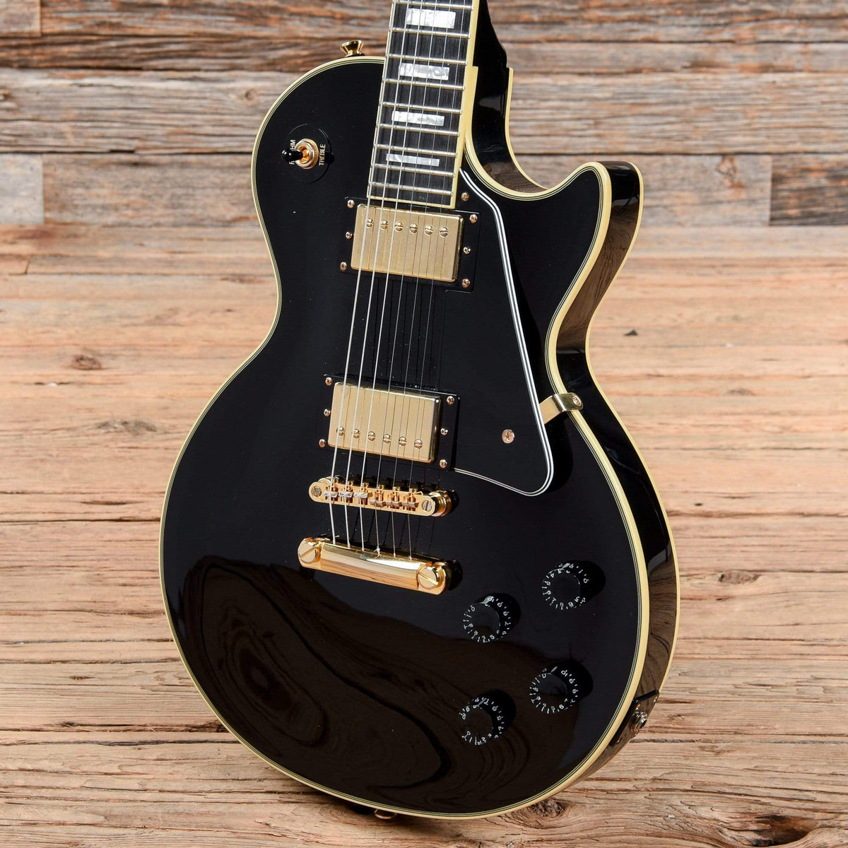 Epiphone Les Paul Custom PRO Black 2017 Electric Guitars / Solid Body