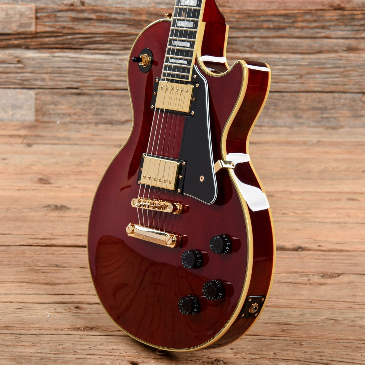 Epiphone Les Paul Custom PRO Wine Red 2017 Electric Guitars / Solid Body
