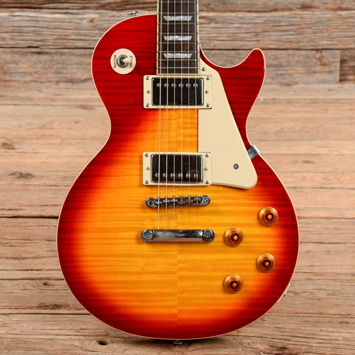 Epiphone Les Paul Standard Plus Top Pro Sunburst 2013 Electric Guitars / Solid Body