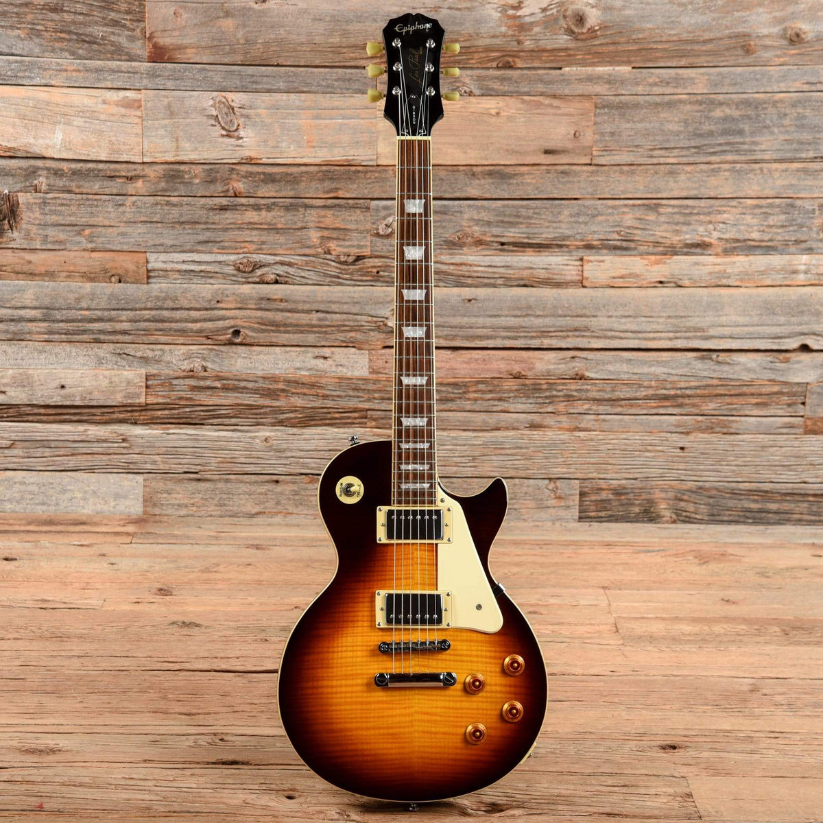 Epiphone Les Paul Standard Sunburst 2002 Electric Guitars / Solid Body