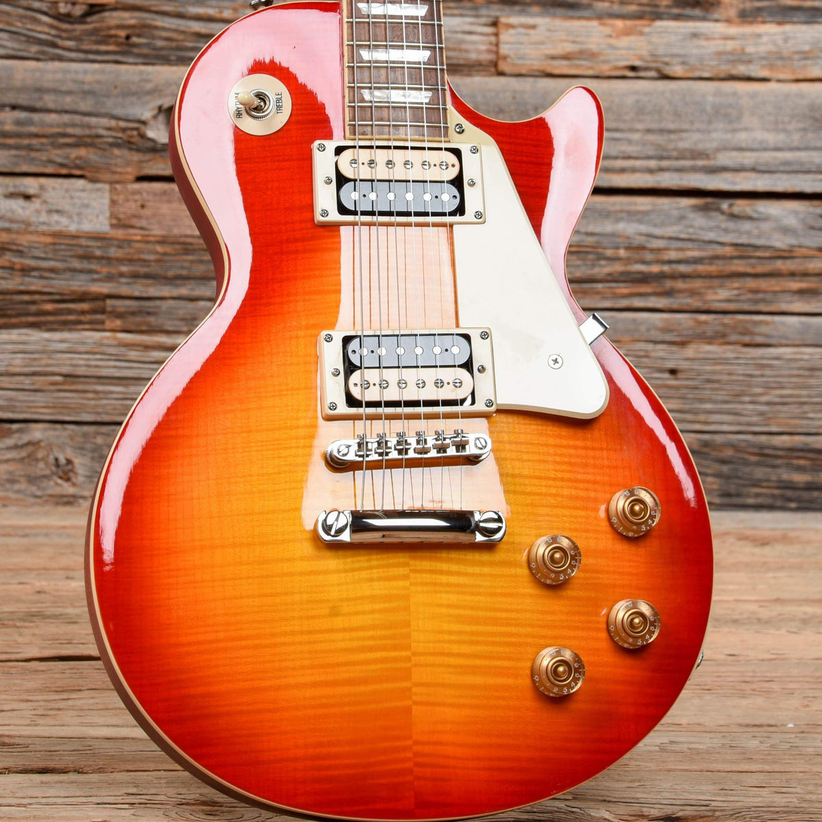 Epiphone Les Paul Traditional Pro III Plus Cherry Sunburst 2018 Electric Guitars / Solid Body