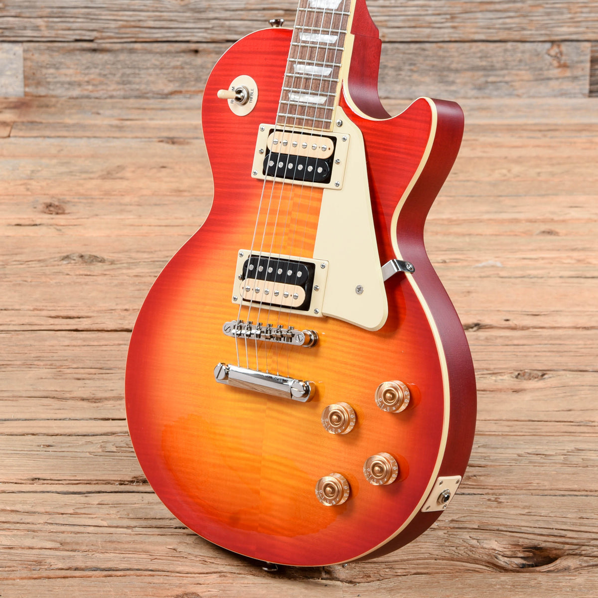 Epiphone Les Paul Traditional Pro III Plus Cherry Sunburst 2018 Electric Guitars / Solid Body