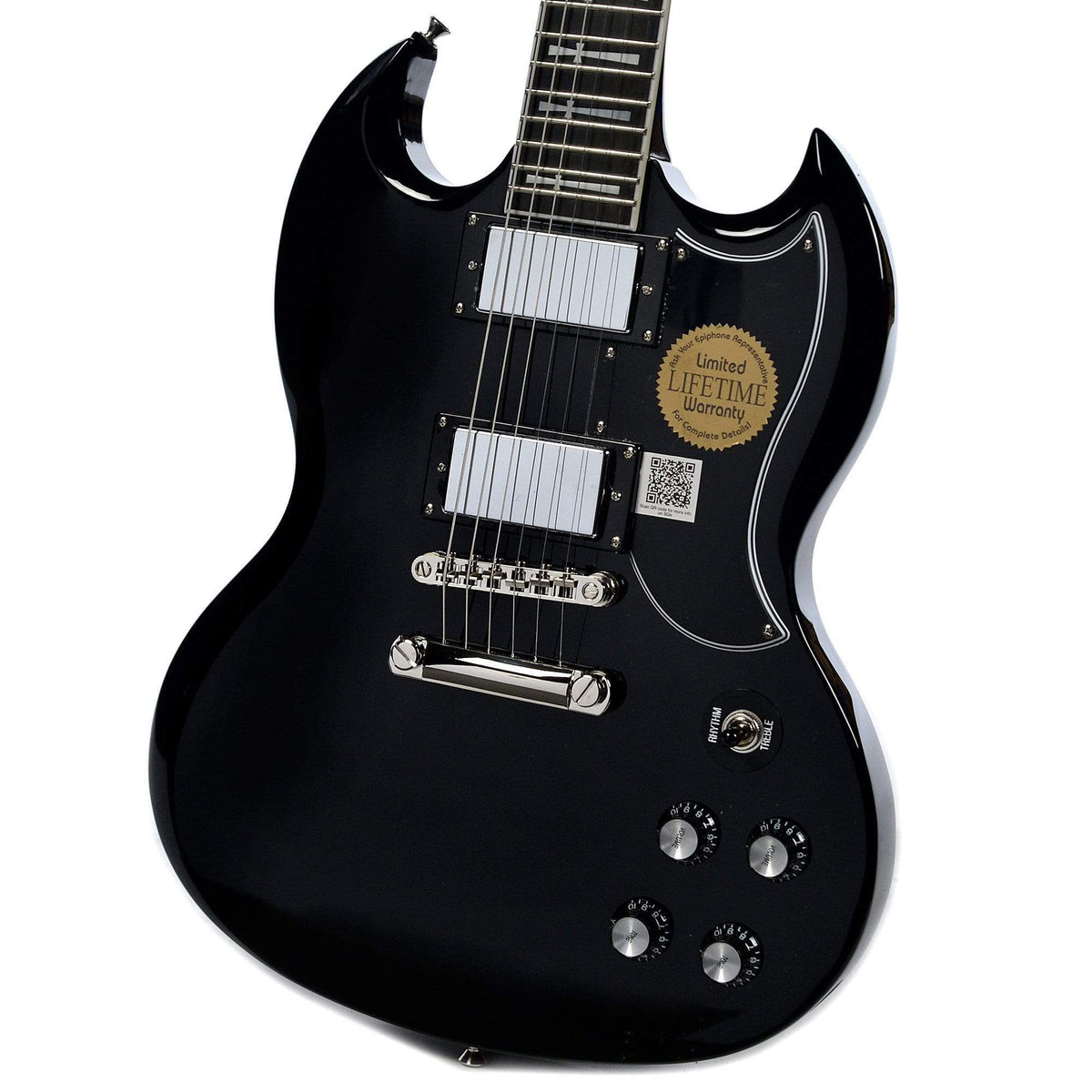 Epiphone Limited Edition Tony Iommi Signature SG Custom Ebony Electric Guitars / Solid Body