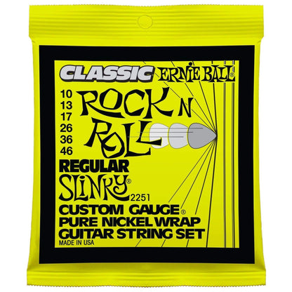 Ernie Ball 2251 R&R Regular Slinky 10-46 (6 Pack Bundle) Accessories / Strings / Guitar Strings