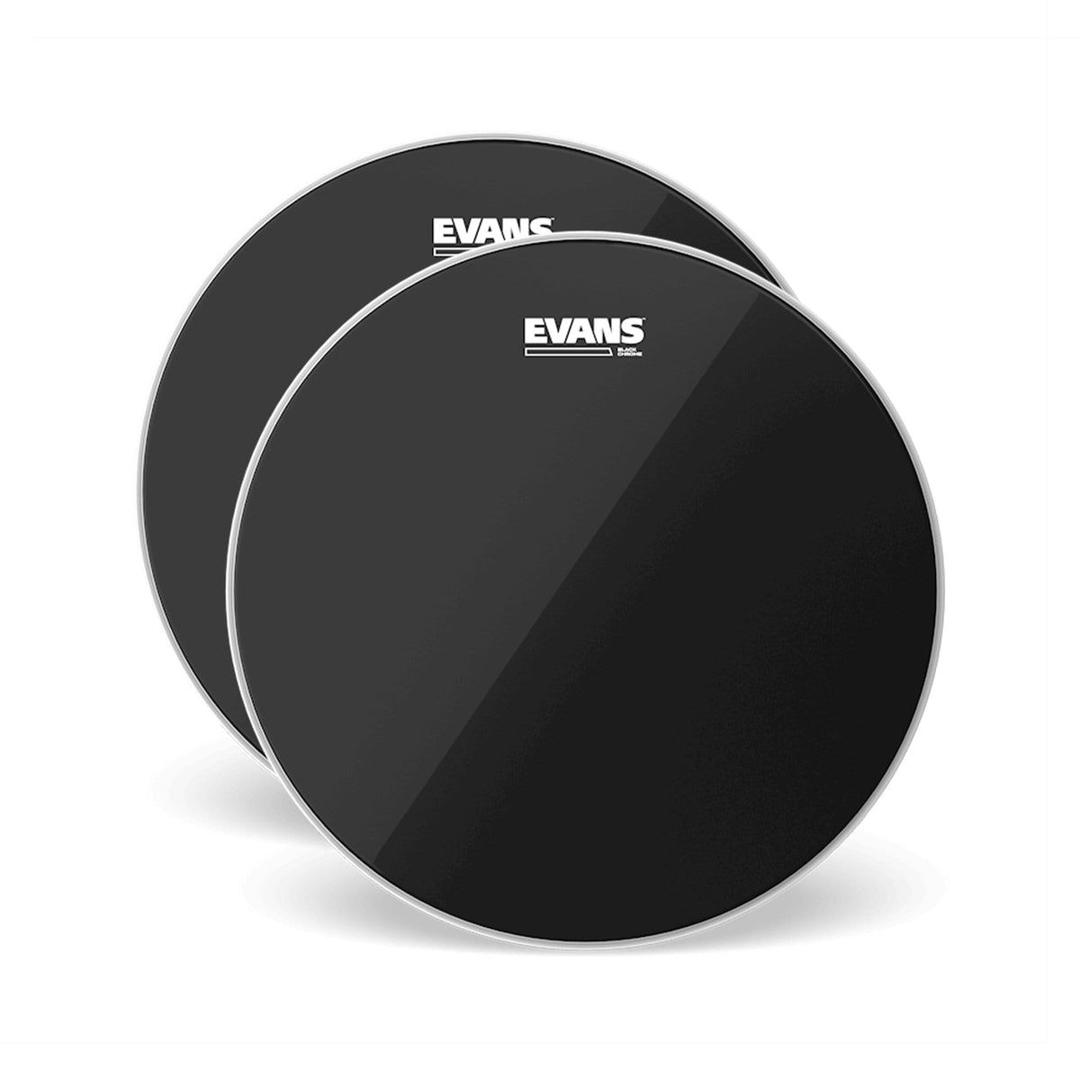 Evans 16" Black Chrome Tom Batter (2 Pack Bundle) Drums and Percussion / Parts and Accessories / Heads