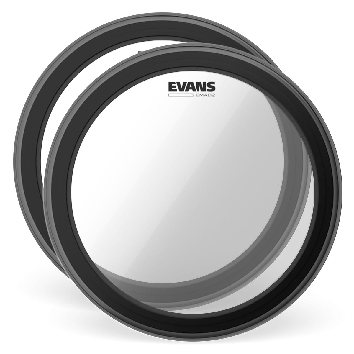 Evans 20" EMAD2 Batter Clear (2 Pack Bundle) Drums and Percussion / Parts and Accessories / Heads
