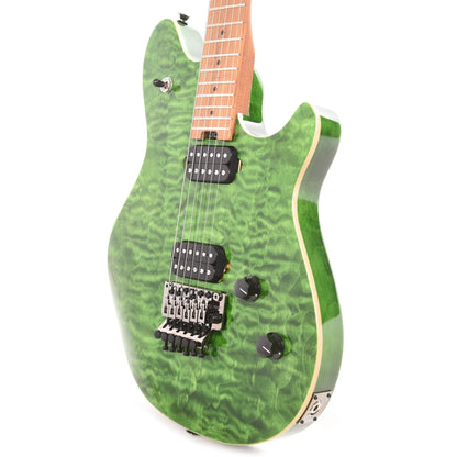 EVH Wolfgang Standard Quilt Maple Transparent Green Electric Guitars / Solid Body