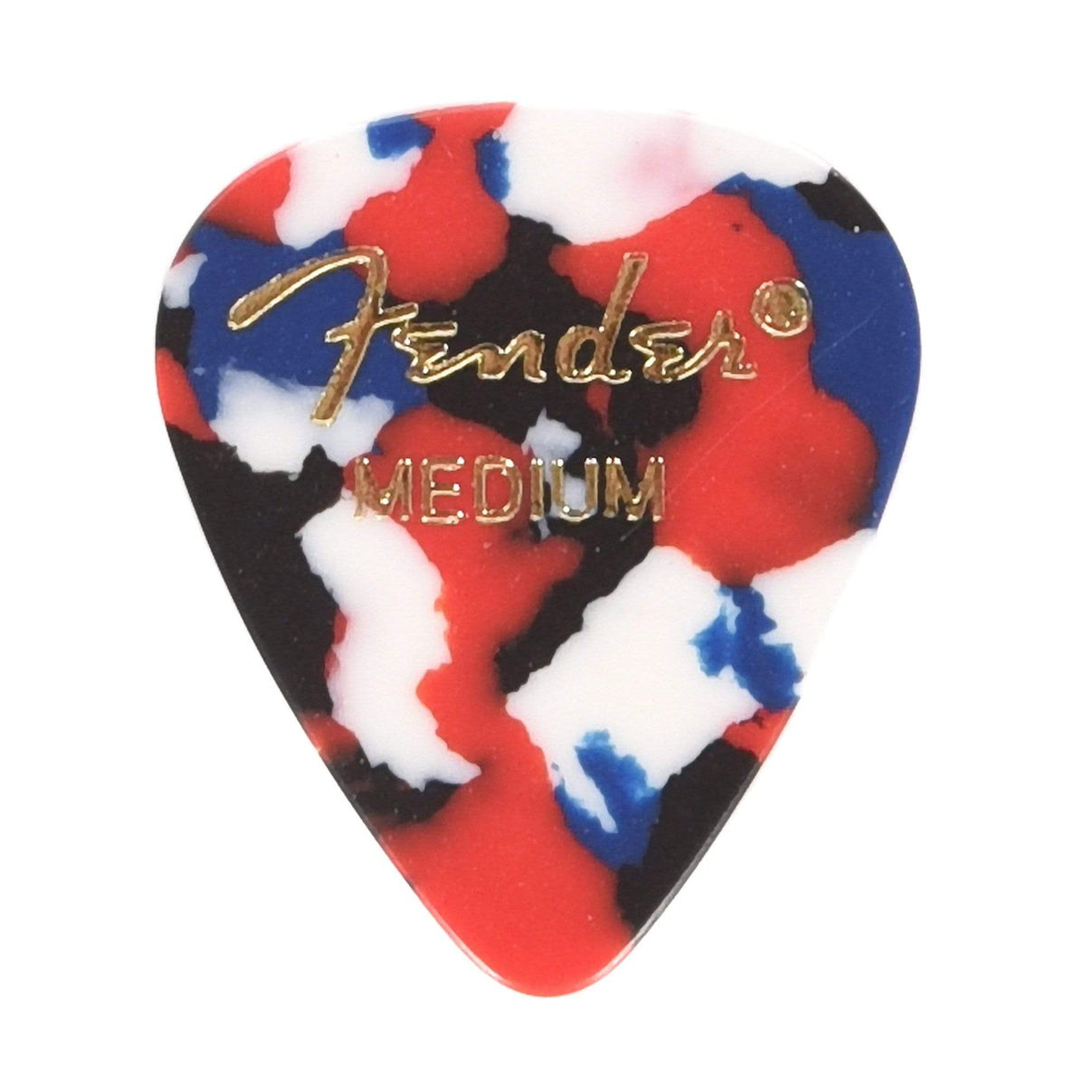 Fender 351 Pick Pack (12) Confetti Medium Accessories / Picks