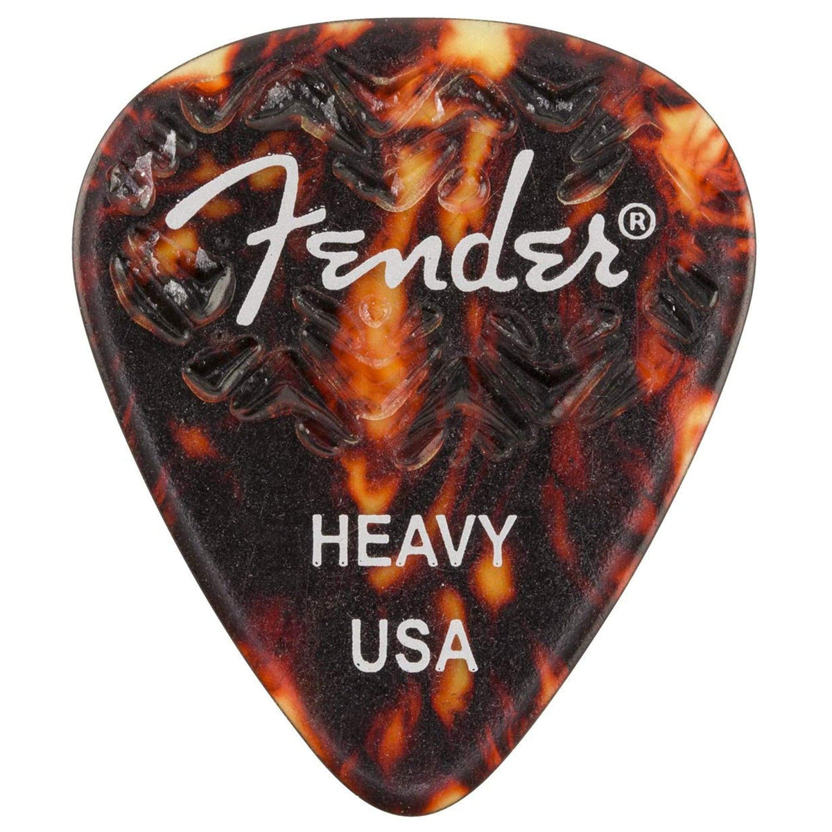 Fender Wavelength Picks 351 Heavy Shell 3 Pack (18) Bundle Accessories / Picks