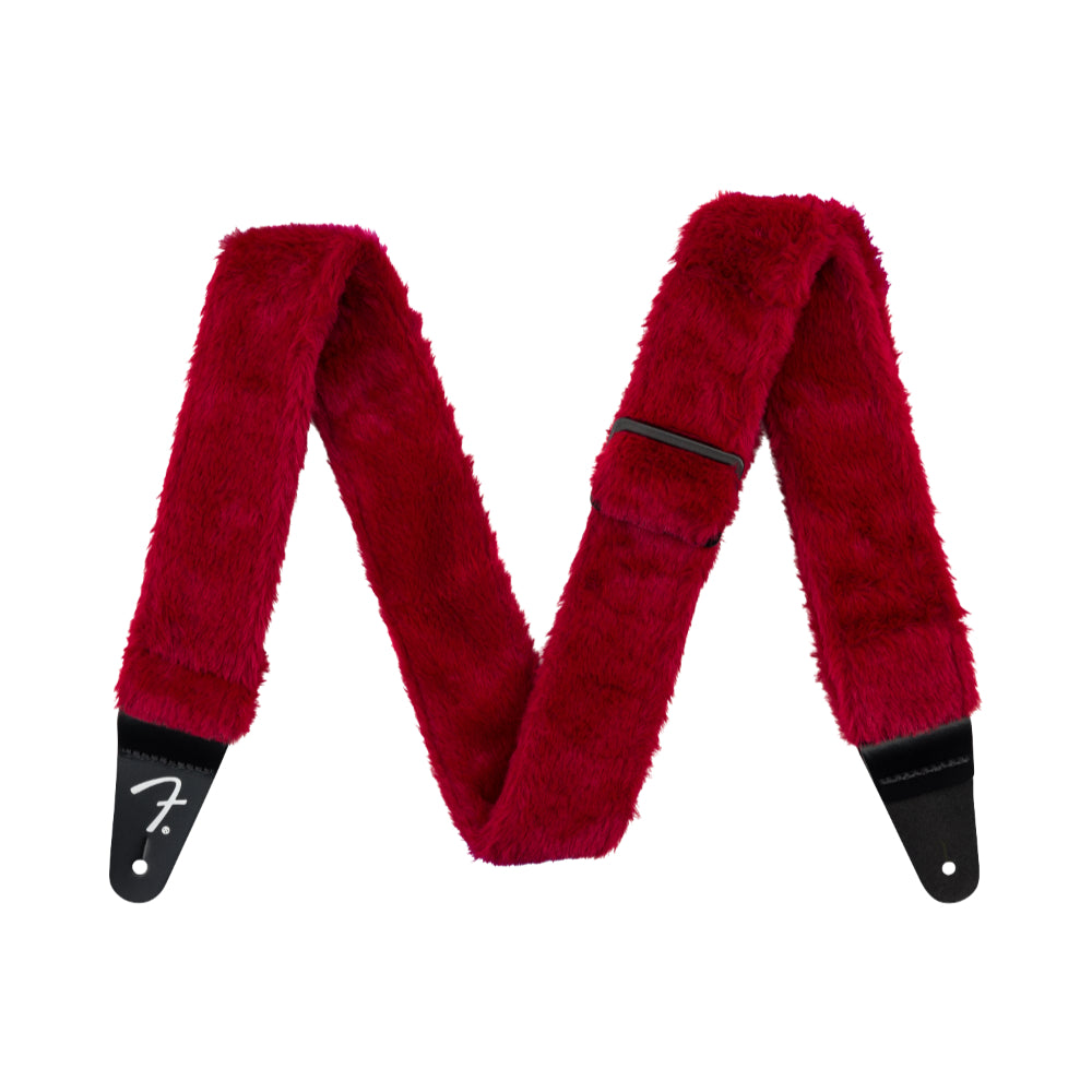 Fender Poodle Plush Strap Red Accessories / Straps