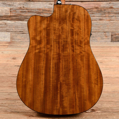 Fender CD-140SCE Solid Spruce/Ovangkol Dreadnought Natural 2021 Acoustic Guitars / Dreadnought