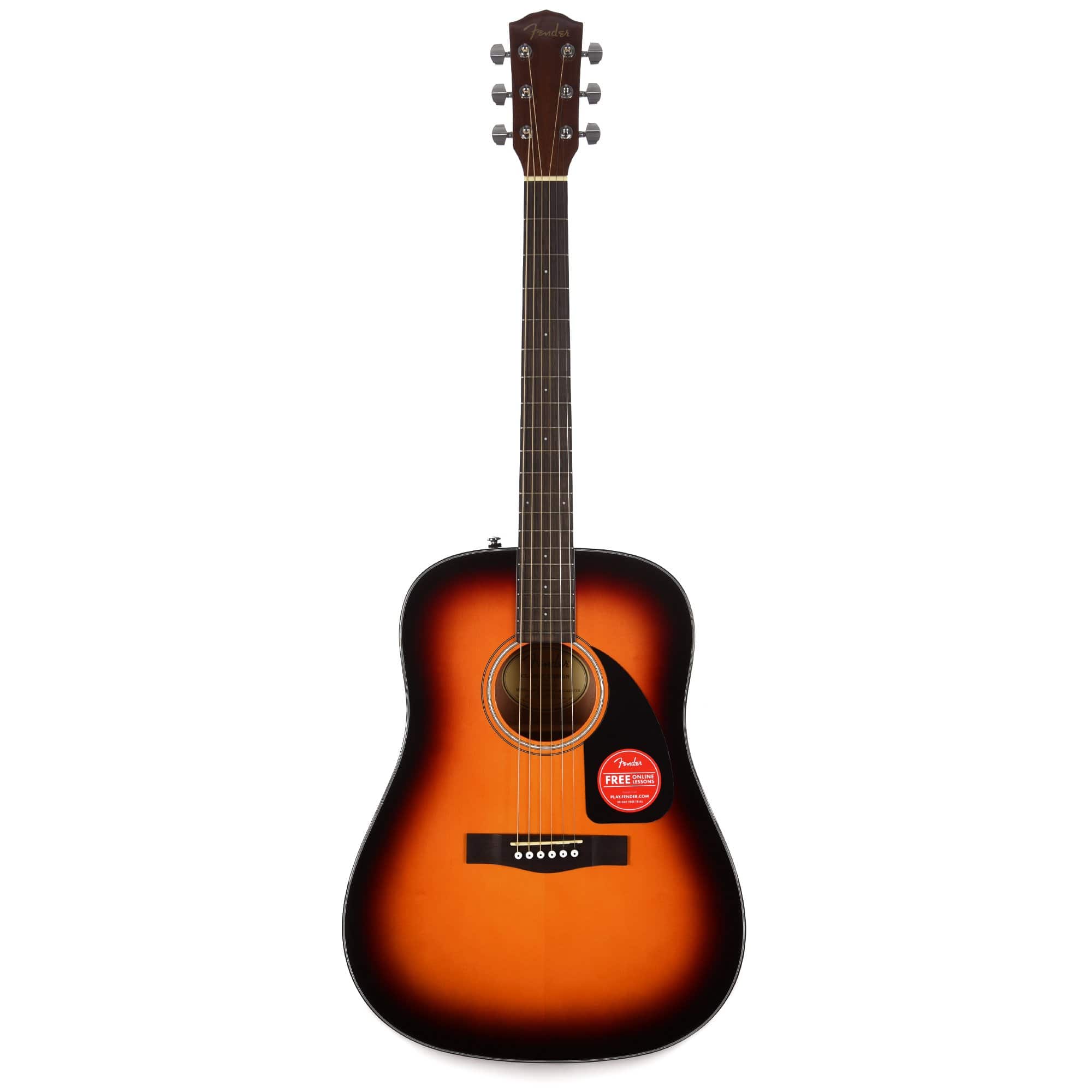 Fender CD-60 Dreadnought V3 Sunburst Acoustic Guitars / Dreadnought