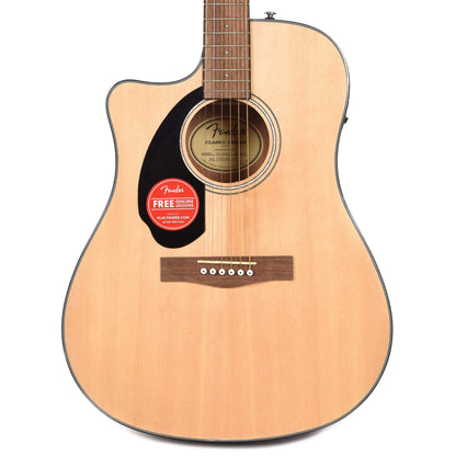 Fender CD-60SCE Dreadnought Natural LEFTY Acoustic Guitars / Dreadnought