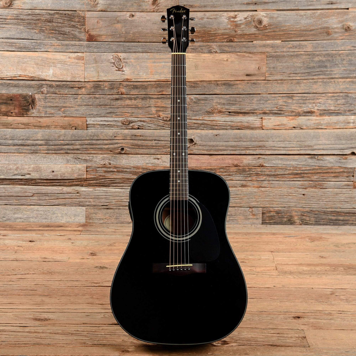 Fender DG-11E Black 2003 Acoustic Guitars / Dreadnought