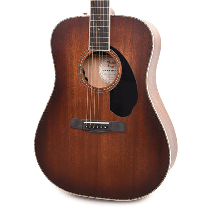 Fender Paramount PD-220E Dreadnought Aged Cognac Burst Acoustic Guitars / Dreadnought