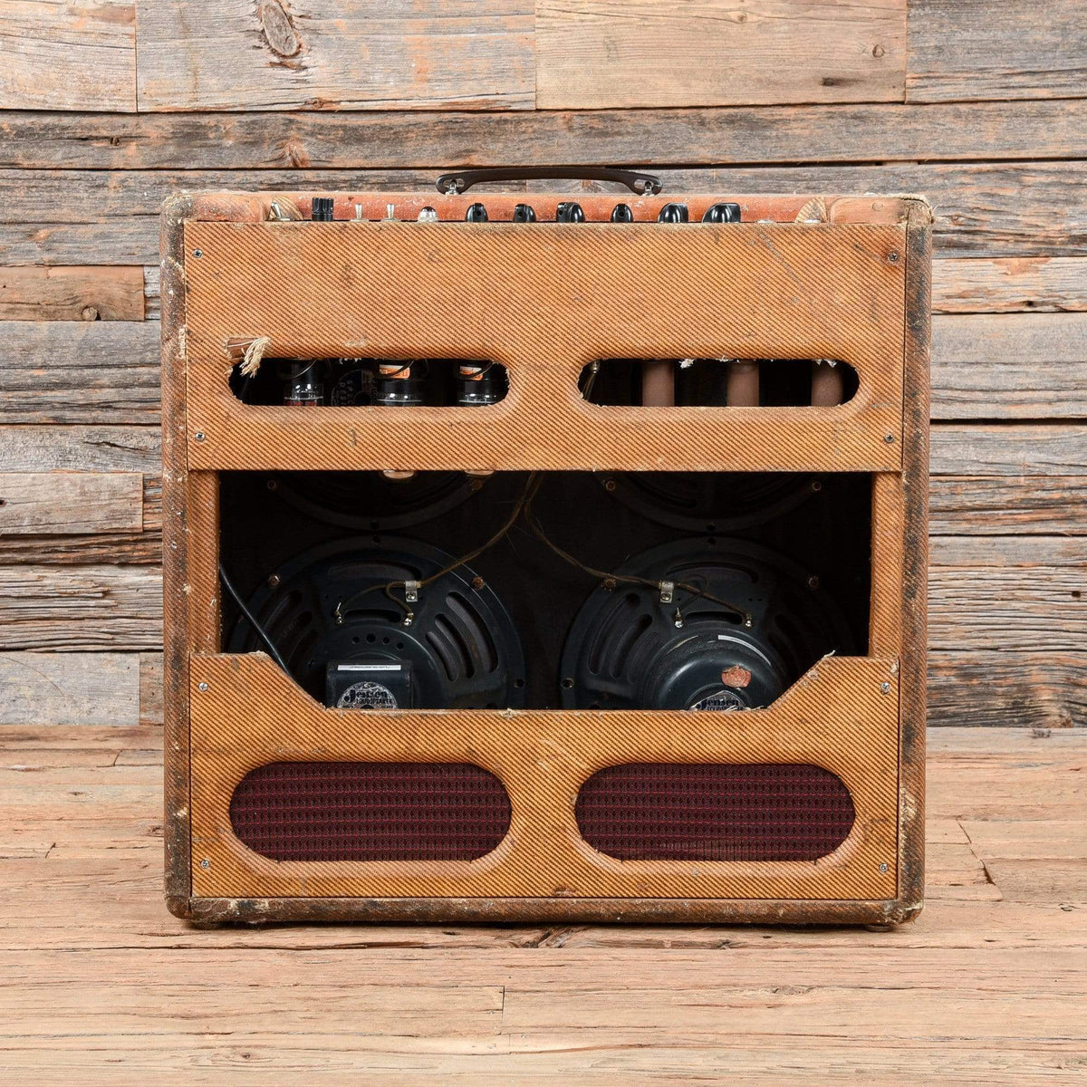 Fender Bassman-Amp 45w 4x10 Combo Tweed 1959 Amps / Guitar Combos