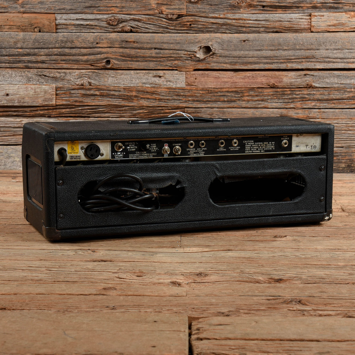 Fender Bandmaster "Drip Edge" 50-Watt 2-Channel Guitar Amp Head  1968 Amps / Guitar Heads