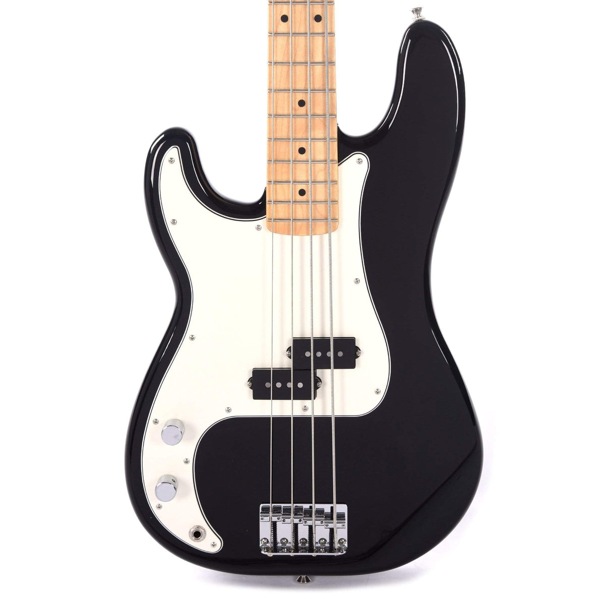 Fender Player Precision Bass LEFTY Black Bundle w/Fender Gig Bag, Stand, Cable, Tuner, Picks and Strings Bass Guitars / 4-String,Bass Guitars / Left-Handed