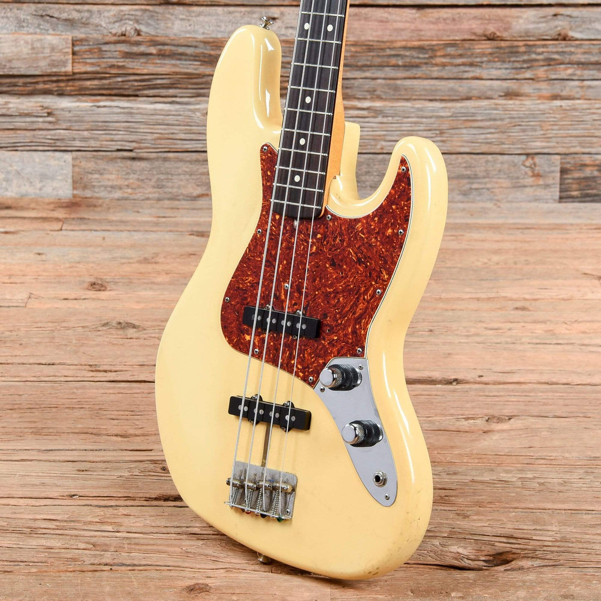 Fender '62 Reissue Jazz Bass Olympic White 1989 Bass Guitars / 4-String
