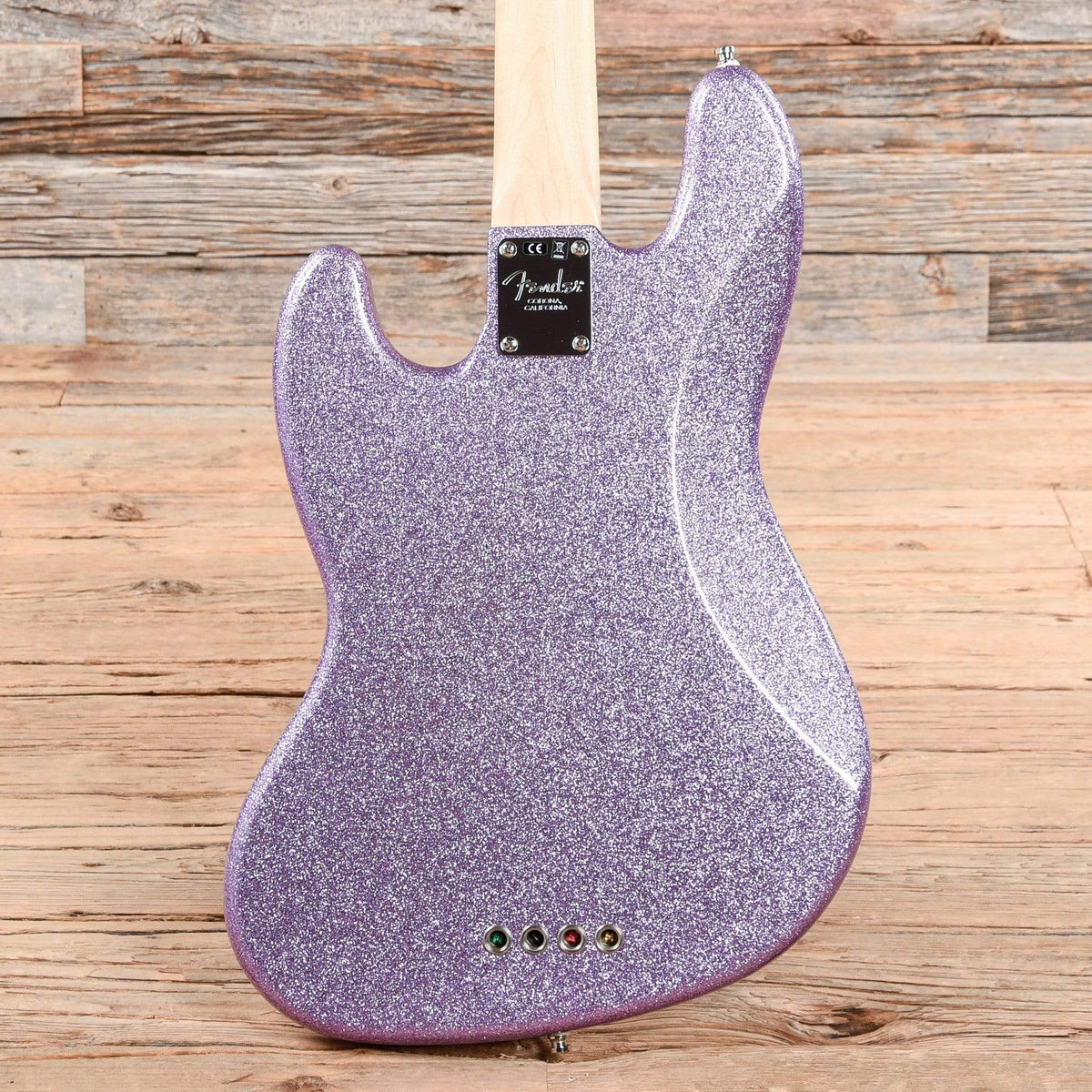 Fender Adam Clayton Signature Jazz Bass Purple Sparkle 2017 Bass Guitars / 4-String