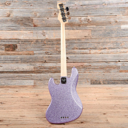 Fender Adam Clayton Signature Jazz Bass Purple Sparkle 2017 Bass Guitars / 4-String
