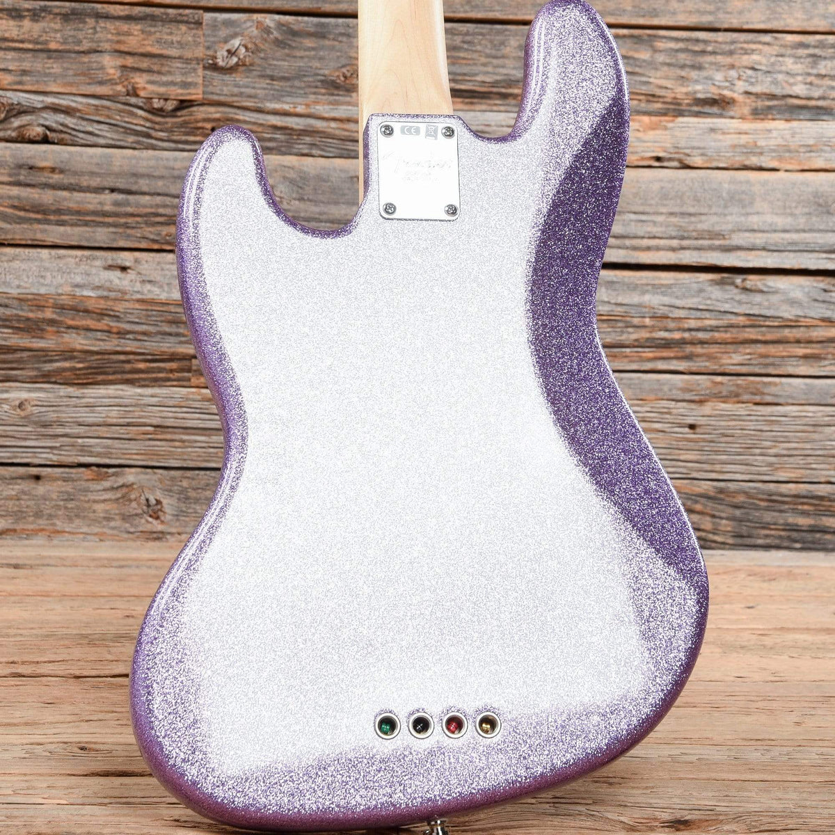 Fender Adam Clayton Signature Jazz Bass Purple Sparkle 2017 Bass Guitars / 4-String