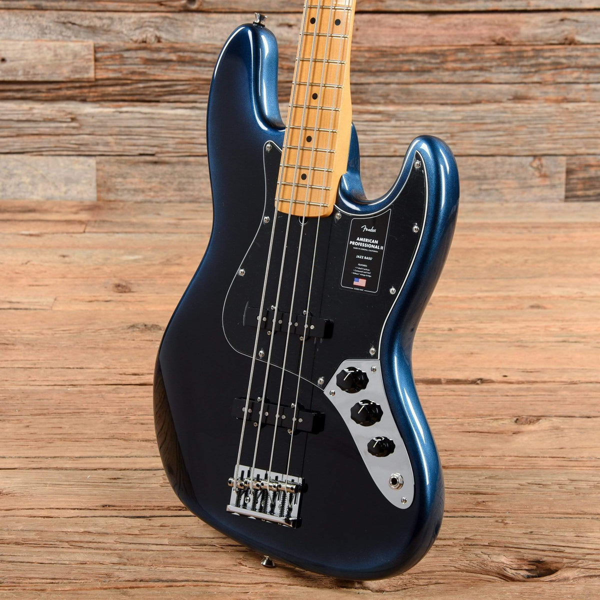 Fender American Pro II Jazz Bass Dark Night 2020 Bass Guitars / 4-String